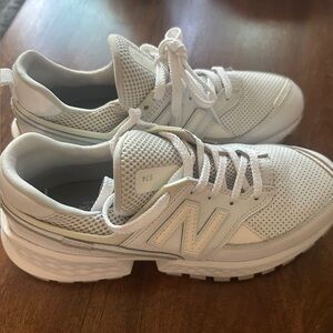 New Balance White Sneakers Size 8